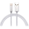 Saii USB-C Kabel - Aufladen und Synchronisation, 1m - Weiß