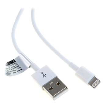 Saii Lightning / USB Kabel - iPhone, iPad, iPod - 1m - Weiß
