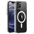 Saii Magnetisch Serie iPhone 13 Mini Hybrid Hülle - Durchsichtig
