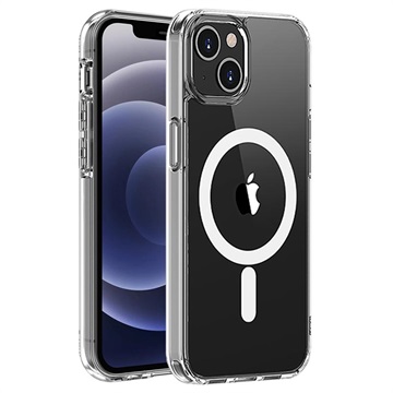 Saii Magnetisch Serie iPhone 13 Mini Hybrid Hülle - Durchsichtig