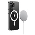 Saii Magnetisch Serie iPhone 13 Mini Hybrid Hülle - Durchsichtig