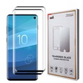 Saii 3D Premium Samsung Galaxy S10 Panzerglas - 9H, 2 Stk. - Schwarz