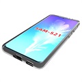 Saii Premium Anti-Rutsch Samsung Galaxy S21 5G TPU Hülle - Durchsichtig