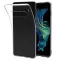 Saii Premium Anti-Rutsch Samsung Galaxy S10 TPU Hülle - Durchsichtig