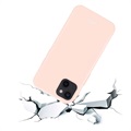 Saii Premium iPhone 13 Liquid Silikonhülle - Rosa