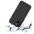 Saii Premium iPhone 13 mini Liquid Silikonhülle - Schwarz