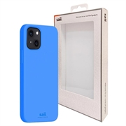 Saii Premium iPhone 13 Liquid Silikon Case - Blau
