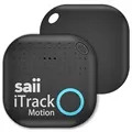 Saii iTrack Motion Alarm Smart Schlüsselfinder - Schwarz