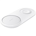 Samsung EP-P5200TWEGWW Wireless Charger Duo Pad (Offene Verpackung - Ausgezeichnet) - Weiß