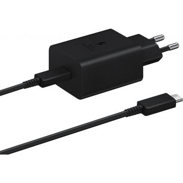 Samsung Schnelles Reise-Ladegerät & USB-C Kabel EP-T1510EBE - 15W - Bulk - Schwarz