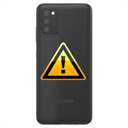 Samsung Galaxy A03s Akkufachdeckel Reparatur - Schwarz