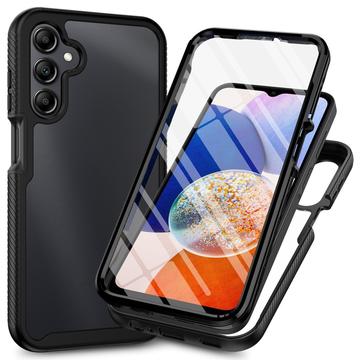 Samsung Galaxy A05s 360 Schutz Hülle - Schwarz / Durchsichtig