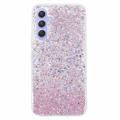 Samsung Galaxy A05s Glitter Flakes TPU Hülle - Rosa