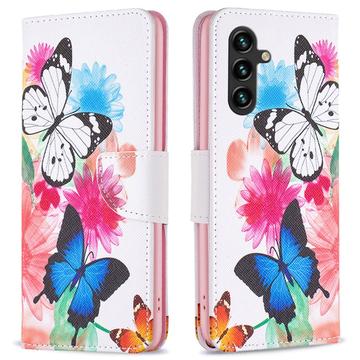 Samsung Galaxy A05s Wonder Series Wallet Hülle - Schmetterlinge