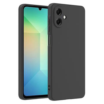 Samsung Galaxy A07 4G stoßfeste Silikonhülle - Schwarz