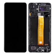 Samsung Galaxy A12 LCD Display GH82-24490A - Schwarz