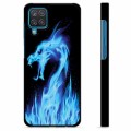 Samsung Galaxy A12 Schutzhülle - Blauer Feuerdrache