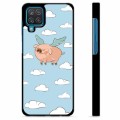 Samsung Galaxy A12 Schutzhülle - Fliegendes Schwein
