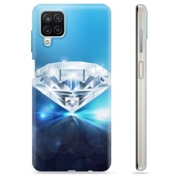 Samsung Galaxy A12 TPU Hülle - Diamant