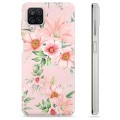 Samsung Galaxy A12 TPU Hülle - Aquarell Blumen