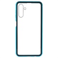 Samsung Galaxy A13 5G Magnetisches Cover mit Panzerglas - Blau