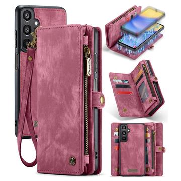 Samsung Galaxy A15 Caseme 008 2-in-1 Multifunktions Wallet Hülle - Rot