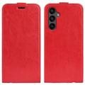 Samsung Galaxy A15 Vertikale Flip Case - Rot