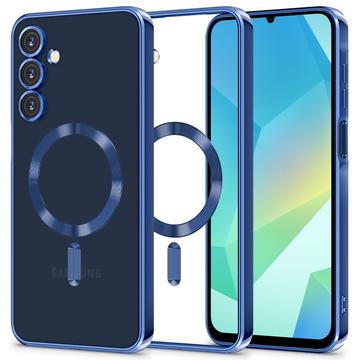 Samsung Galaxy A16 Tech-Protect MagFlex Hülle - MagSafe-kompatibel - Klar / Blau