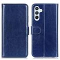 Samsung Galaxy A16 Wallet Schutzhülle mit Magnetverschluss - dunkelblau