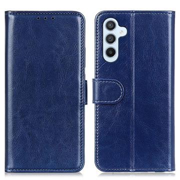 Samsung Galaxy A16 Wallet Schutzhülle mit Magnetverschluss - dunkelblau