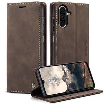 Samsung Galaxy A17 Caseme 013 Serie Schutzhülle mit Geldbörse - Kaffee