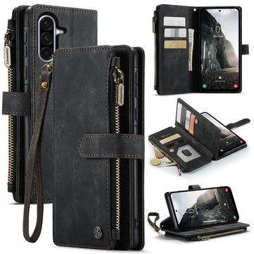 Samsung Galaxy A17 Caseme C30 Multifunktions Wallet Hülle - Schwarz
