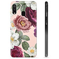 Samsung Galaxy A20e TPU Hülle - Romantische Blumen