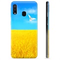 Samsung Galaxy A20e TPU Hülle - Weizenfeld