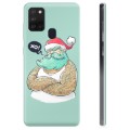 Samsung Galaxy A21s TPU Hülle - Cooler Weihnachtsmann