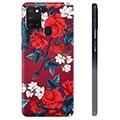 Samsung Galaxy A21s TPU Hülle - Vintage Blumen