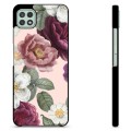 Samsung Galaxy A22 5G Schutzhülle - Romantische Blumen