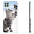 Samsung Galaxy A22 5G TPU Hülle - Katze