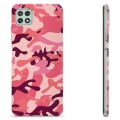 Samsung Galaxy A22 5G TPU Hülle - Rosa Tarnung