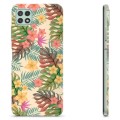 Samsung Galaxy A22 5G TPU Hülle - Pinke Blumen