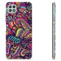 Samsung Galaxy A22 5G TPU Hülle - Abstrakte Blumen