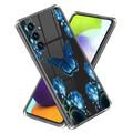 Samsung Galaxy A25 Stylish Ultra-Slim TPU Hülle - Schmetterling und Blumen