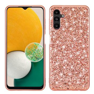 Samsung Galaxy A26 Glitter Serie Hybrid Hülle - Roségold