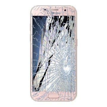 Samsung Galaxy A3 (2017) LCD und Touchscreen Reparatur - Rosa
