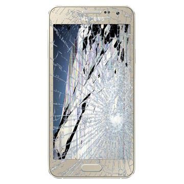 Samsung Galaxy A3 (2015) LCD und Touchscreen Reparatur (GH97-16747F) - Gold