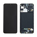 Samsung Galaxy A30s Oberschale & LCD Display GH82-21190A - Schwarz