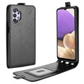 Samsung Galaxy A32 5G/M32 5G Vertikales Flip Hülle mit Kartensteckplatz