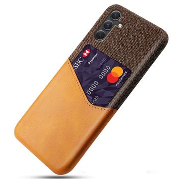 Samsung Galaxy A35 KSQ Hülle mit Kartenhalter - Orange