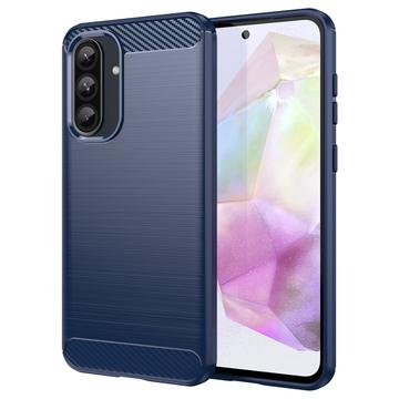 Samsung Galaxy A36/A56 Gebürstete TPU Hülle - Karbonfaser