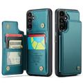Samsung Galaxy A36 Caseme C22 Hülle RFID Kartenetui - Grün